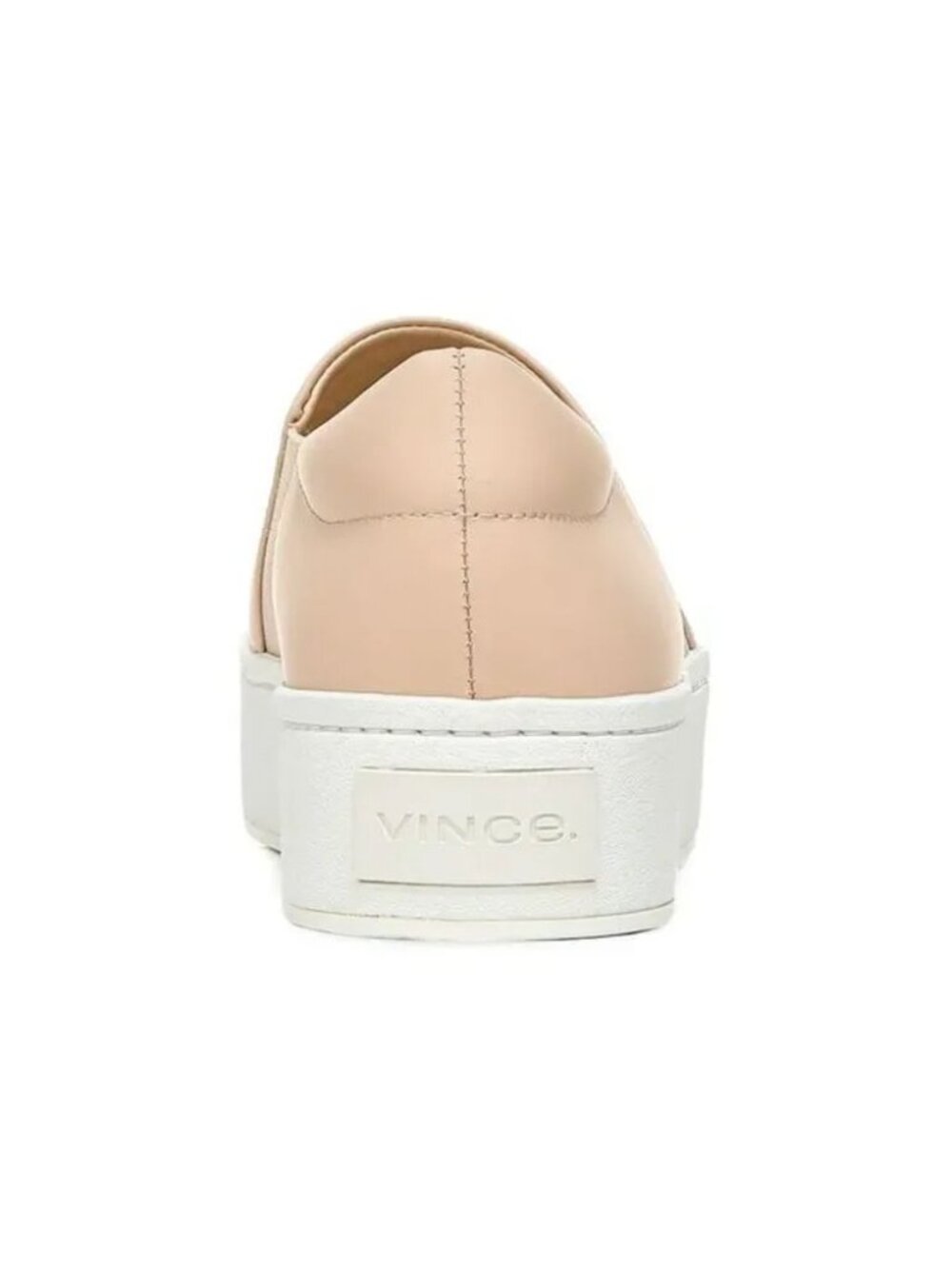 Vince Warren Leather Slip-On Platform Sneakers size 8 Pink Blush - Picture 3 of 10